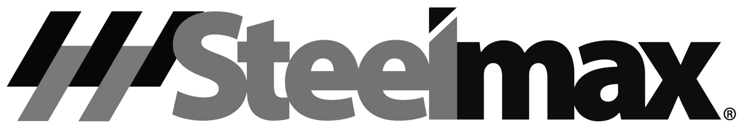 Steelmax Logo+lines BLK_White